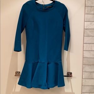 Zara blue dress